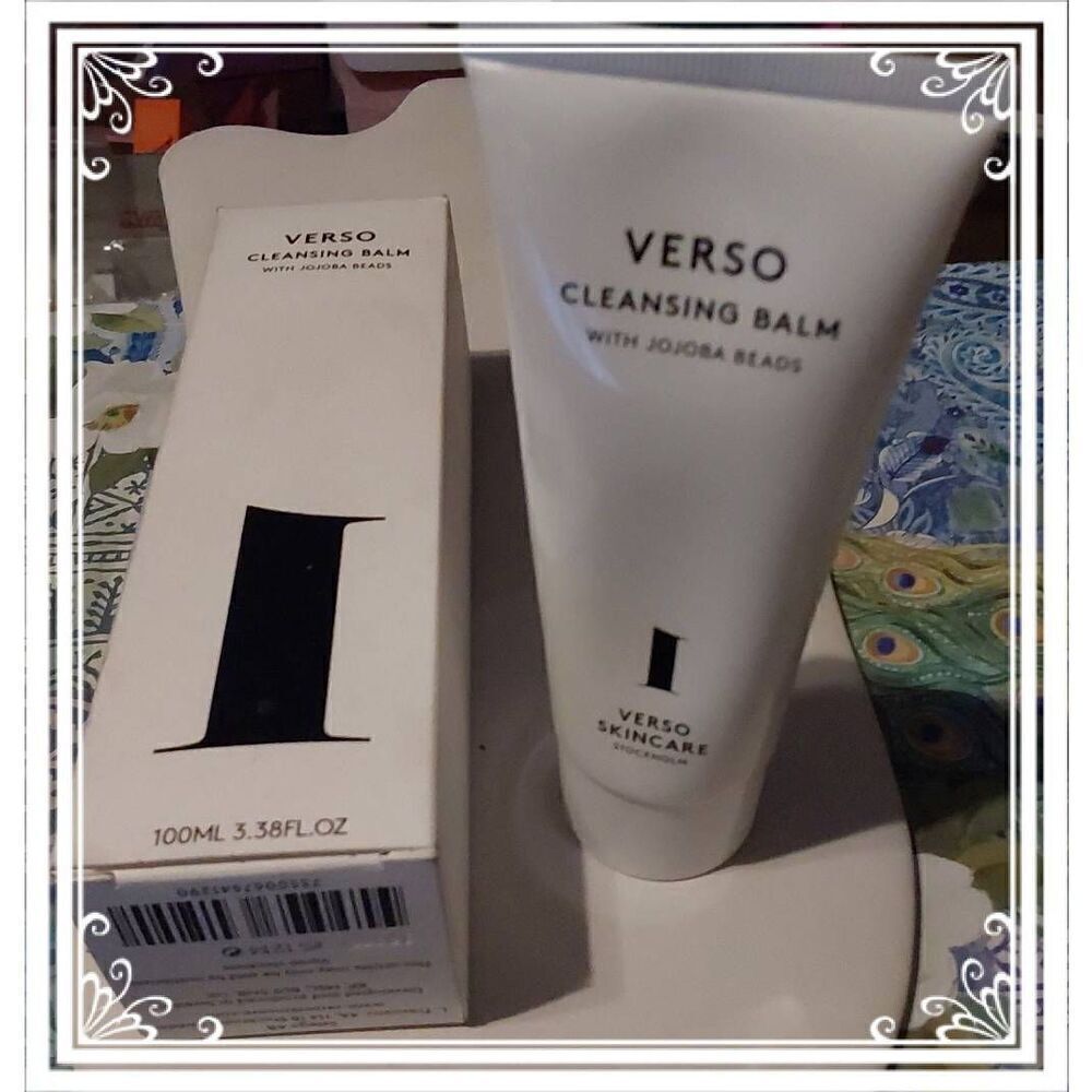 NIB~VERSO Cleansing Balm~Full Size~3.38 fl. oz.